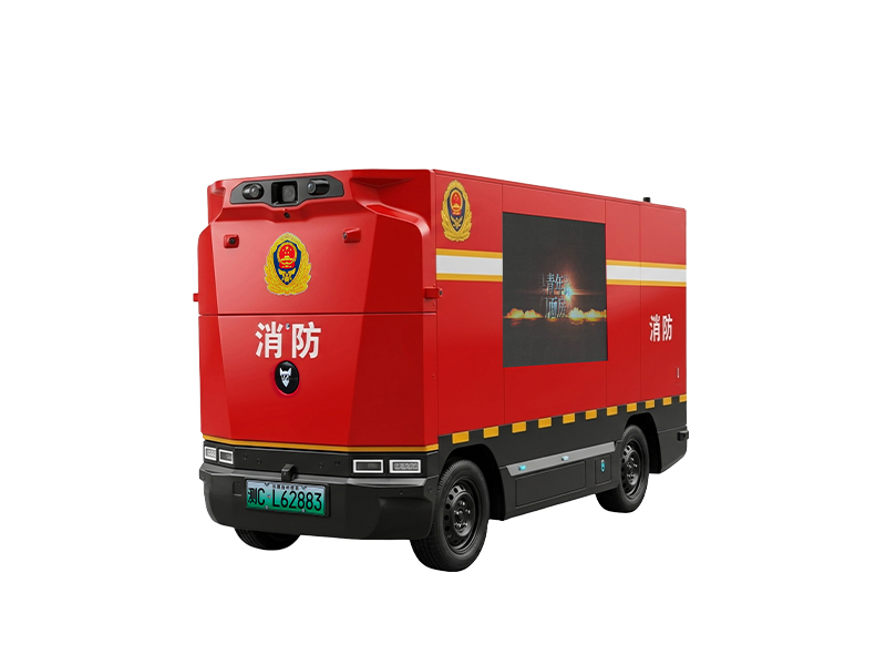无人消防车