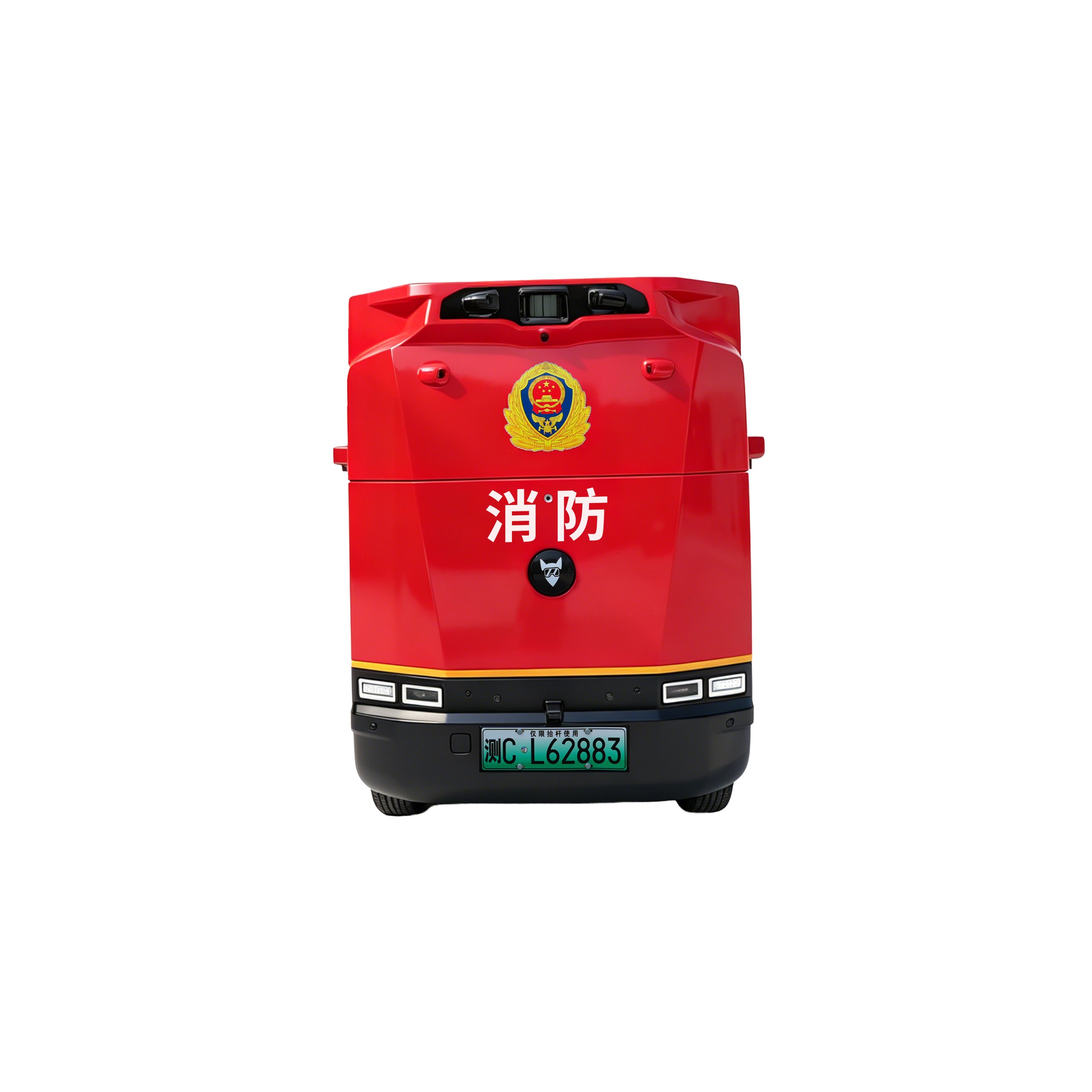 无人消防车